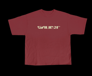 THE SAUCY™ MAROON TEE