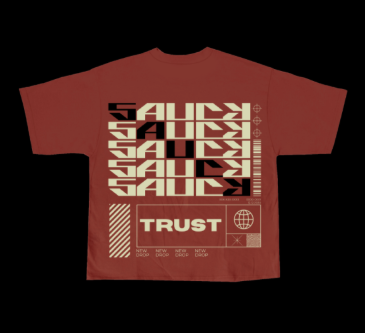 THE SAUCY™ MAROON TEE